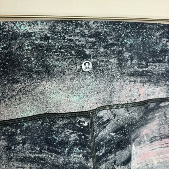 Lululemon Wunder Under High-Rise 25" Full-On Luxtreme Azurite Seashell Multi - Picture 4 of 6